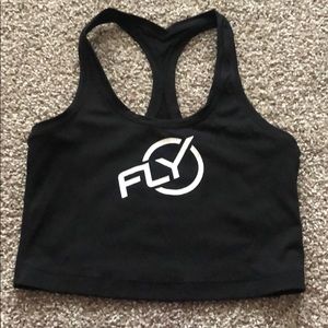 lululemon x Flywheel crop cool racer tank